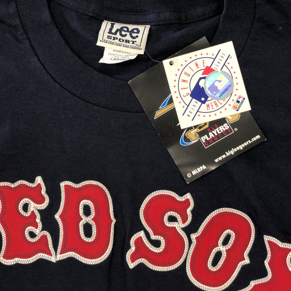 Vintage Deadstock NWT 2002 MLB Boston Red Sox Pedro Martinez T-Shirt Jersey (L)