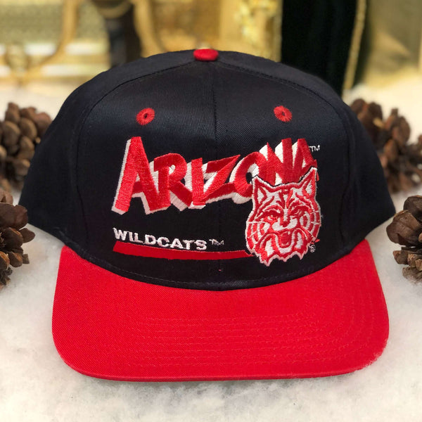 Vintage Deadstock NWOT NCAA Arizona Wildcats Twins Enterprise Twill Snapback Hat