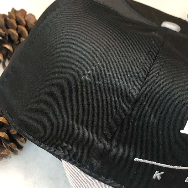 Vintage Deadstock NWOT NHL Los Angeles Kings Twins Enterprise Bar Line Twill Snapback Hat