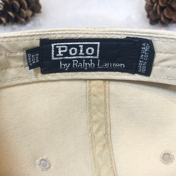 Vintage Polo Chino Ralph Lauren Authentic Dry Goods Strapback Hat