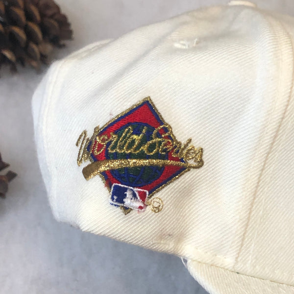 Vintage MLB Atlanta Braves 1995 World Series Champions New Era Wool Snapback Hat