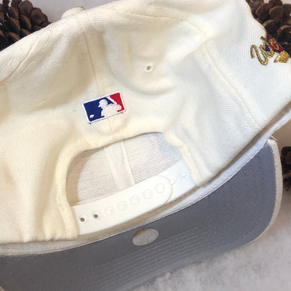 Vintage MLB Atlanta Braves 1995 World Series Champions New Era Wool Snapback Hat