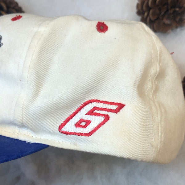 Vintage NASCAR Mark Martin Valvoline Twill Snapback Hat