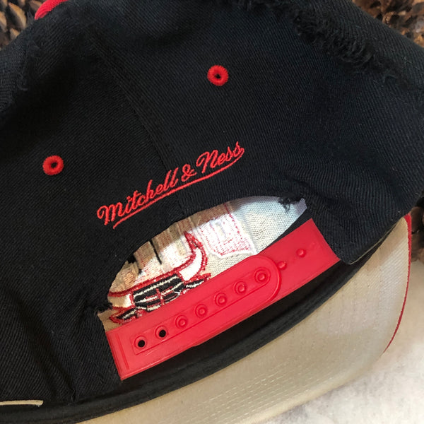 *2 HAT LOT* NBA Chicago Bulls Mitchell & Ness Snapback Hats