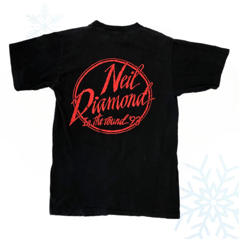 Vintage 1993 Neil Diamond In The Round Tour T-Shirt