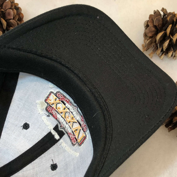 Vintage Deadstock NWOT NFL Super Bowl XXXVI New England Patriots St. Louis Rams Twill Snapback Hat