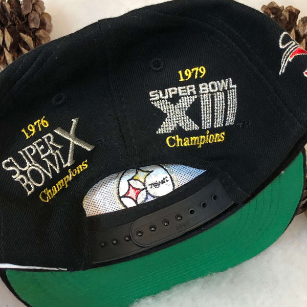 Vintage Deadstock NWOT NFL Pittsburgh Steelers Annco Championship Wool Snapback Hat