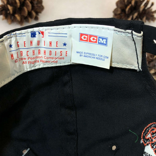 Vintage Deadstock NWT MLB San Francisco Giants CCM Drew Pearson Twill Snapback Hat