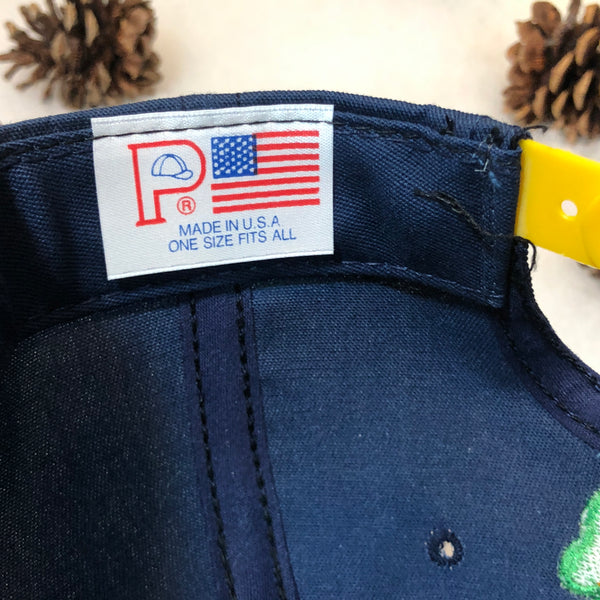 Vintage Deadstock NWT NCAA Notre Dame Fighting Irish P Cap Twill Snapback Hat