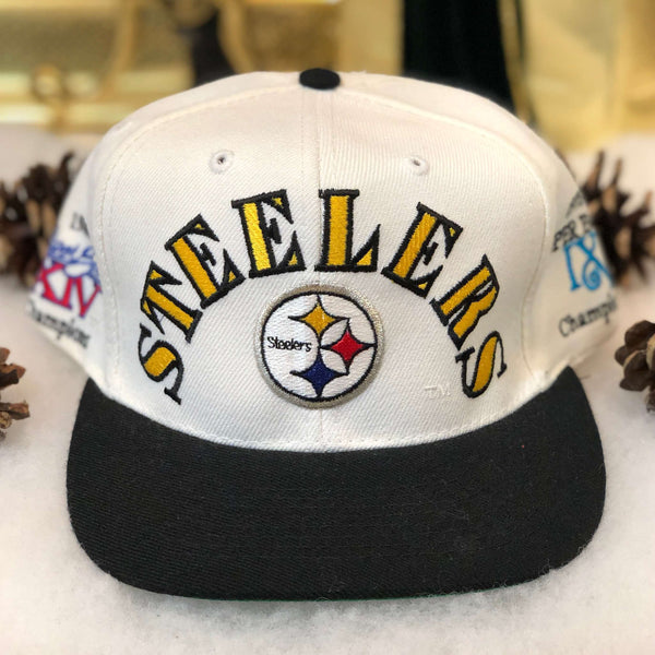 Vintage Deadstock NWOT NFL Pittsburgh Steelers Annco Championships Wool Snapback Hat