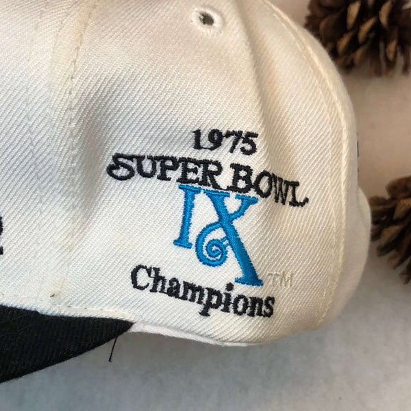 Vintage Deadstock NWOT NFL Pittsburgh Steelers Annco Championships Wool Snapback Hat