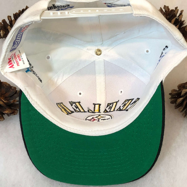 Vintage Deadstock NWOT NFL Pittsburgh Steelers Annco Championships Wool Snapback Hat