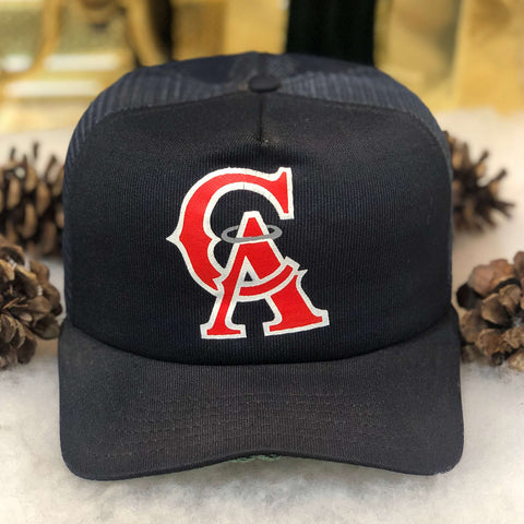 Vintage MLB California Angels *YOUTH* New Era Trucker Hat
