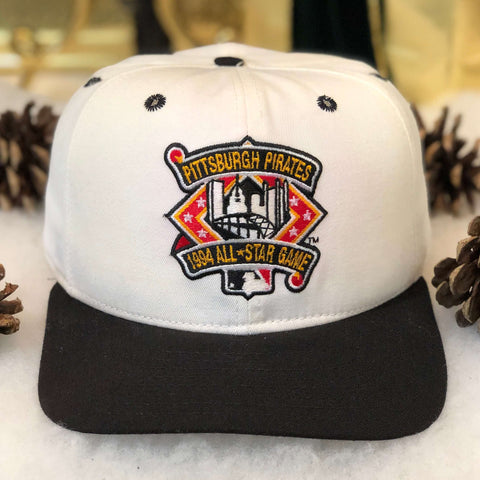 Vintage 1994 MLB All-Star Game Pittsburgh Pirates New Era Wool Snapback Hat