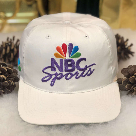 Vintage NBC Sports TV Sports Specialties Twill Snapback Hat