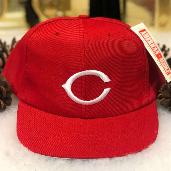 Vintage Deadstock NWT MLB Cincinnait Reds American Needle S/M Snapback Hat