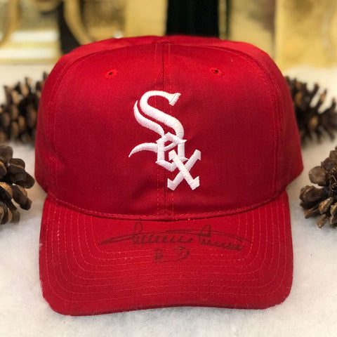 Vintage MLB Chicago White Sox AM1000 Twill Snapback Hat