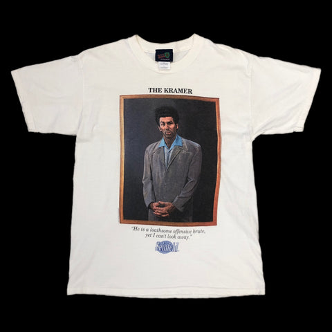 Vintage 1993 Seinfeld "The Kramer" Portrait T-Shirt (L)