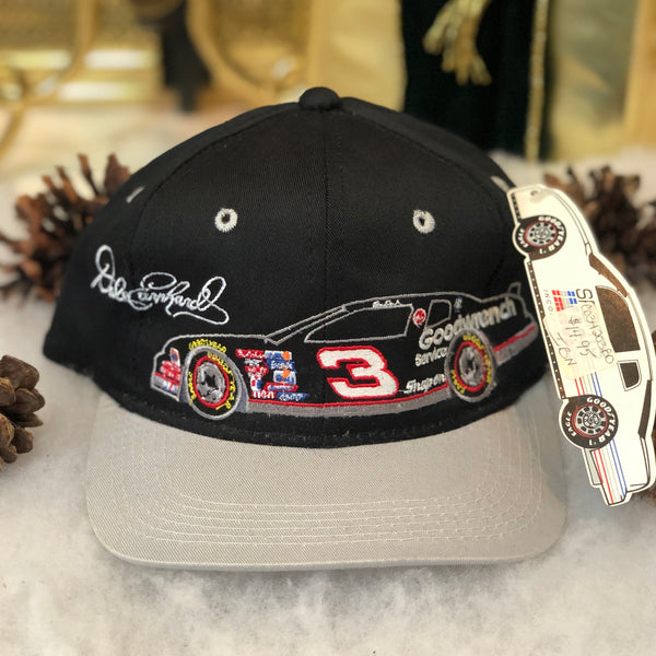 Vintage Deadstock NWT NASCAR Dale Earnhardt *YOUTH* Twill Snapback Hat