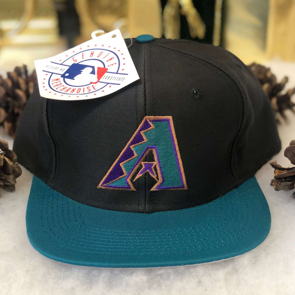 Vintage Deadstock NWT MLB Arizona Diamondbacks Logo 7 Twill Snapback Hat