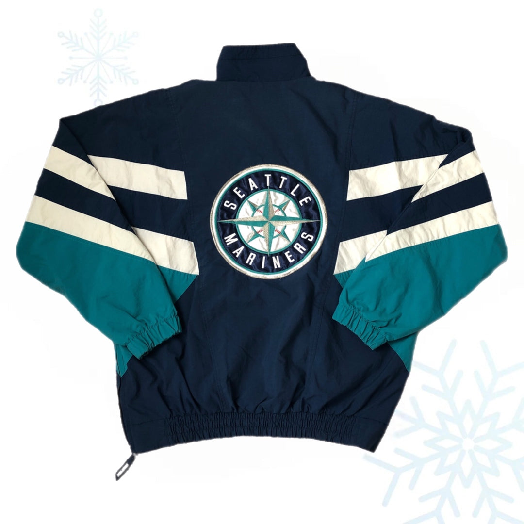 Vintage 90s MLB Seattle Mariners Starter Windbreaker Jacket (XL