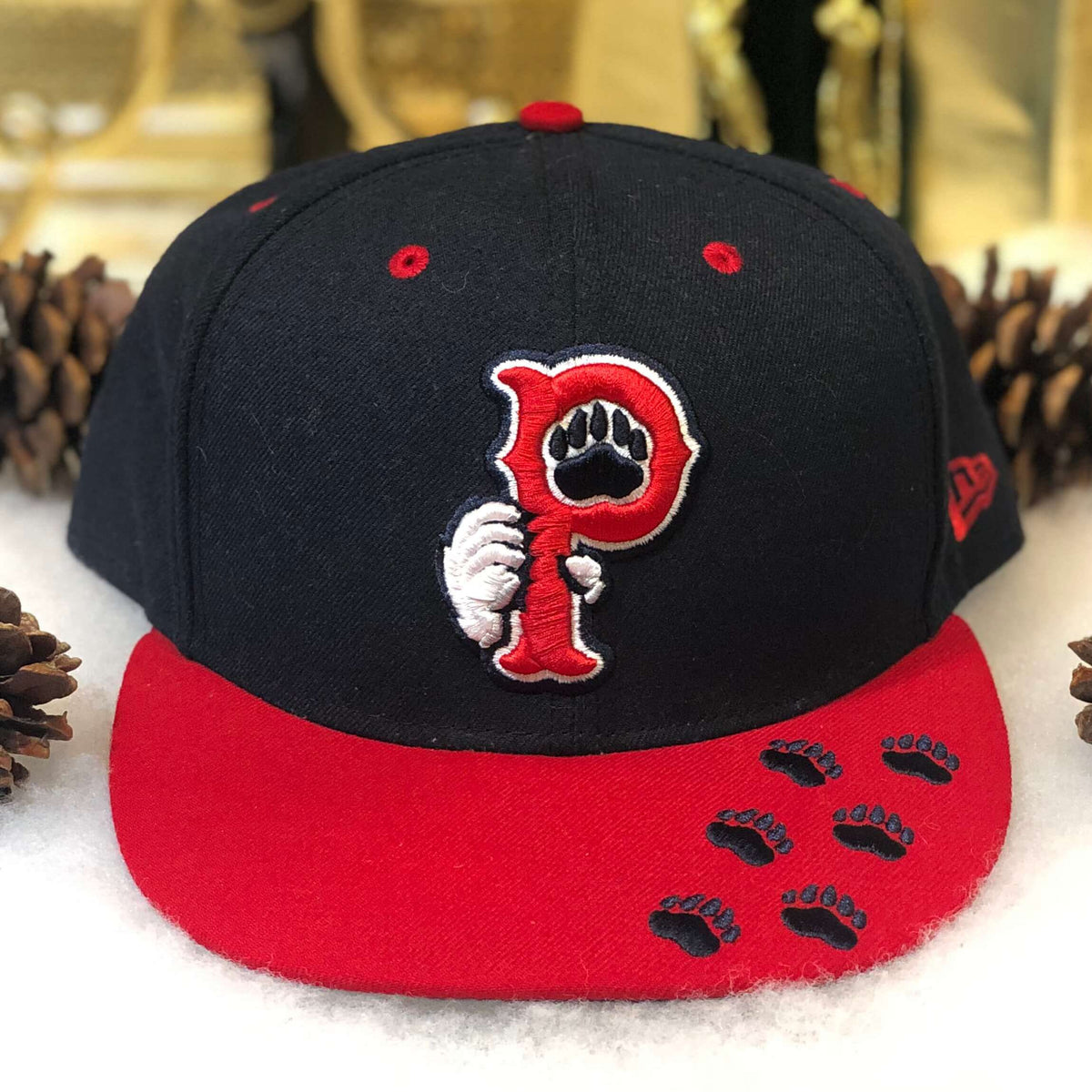 MiLB Pawtucket Red Sox Paw Sox New Era Fitted 7 3/4 – 🎅 Bad Santa