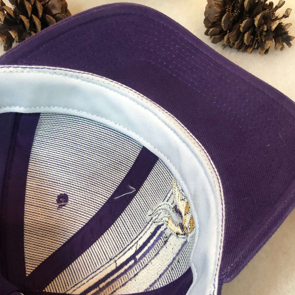 Vintage Deadstock NWOT NFL Minnesota Vikings American Needle SAMPLE Snapback Hat