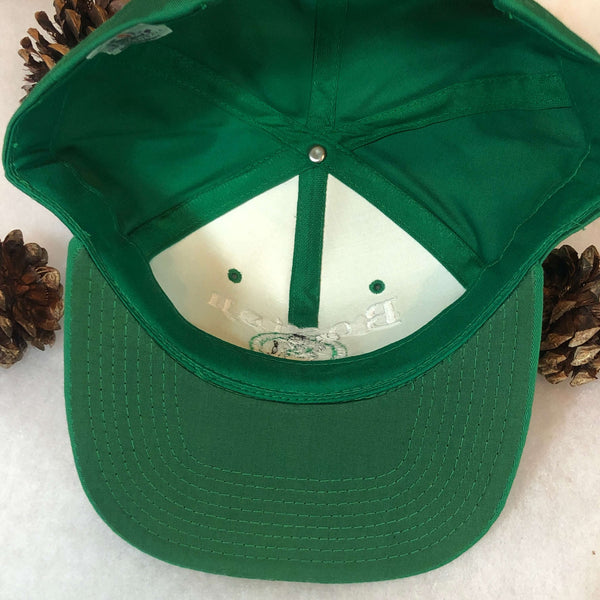 Vintage Deadstock NWOT NBA Boston Celtics Twins Enterprise Bar Line Snapback Hat