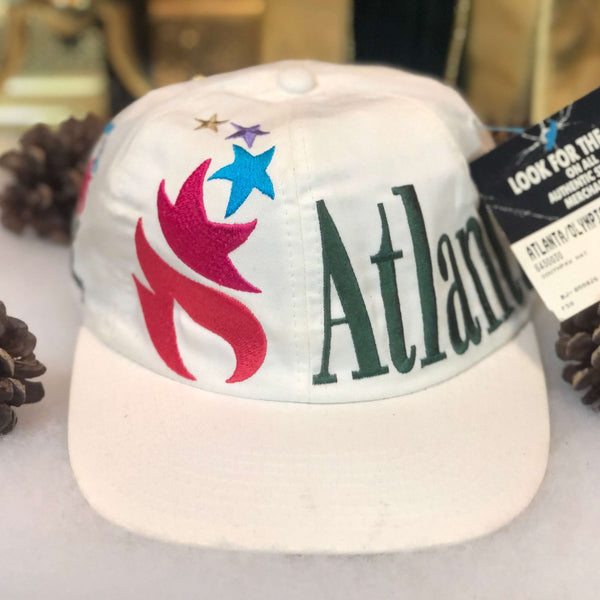Vintage Deadstock NWT 1996 USA Atlanta Olympics Starter Twill Snapback Hat