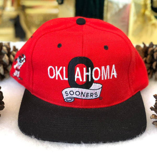 Vintage Deadstock NWT Head Start NCAA Oklahoma Sooners Snapback Hat