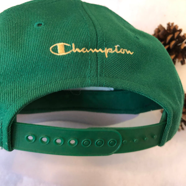 Vintage Deadstock NWT Champion NCAA Notre Dame Fighting Irish Football Snapback Hat