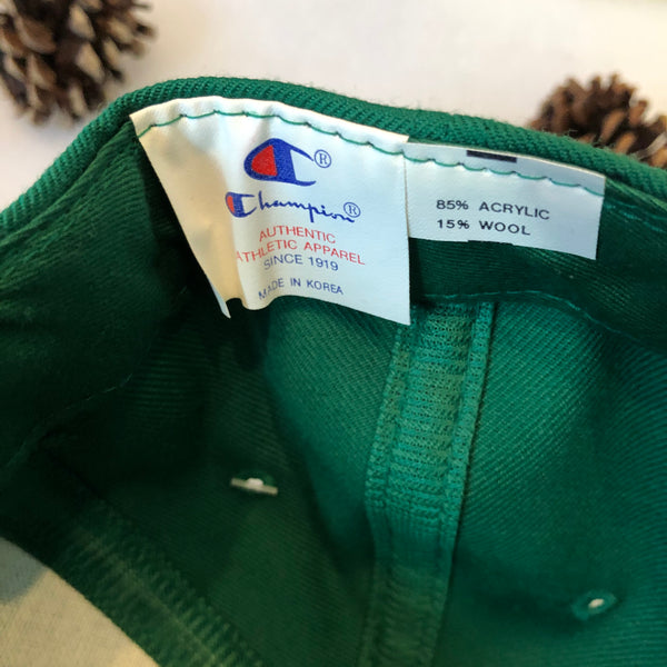 Vintage Deadstock NWT Champion NCAA Notre Dame Fighting Irish Football Snapback Hat