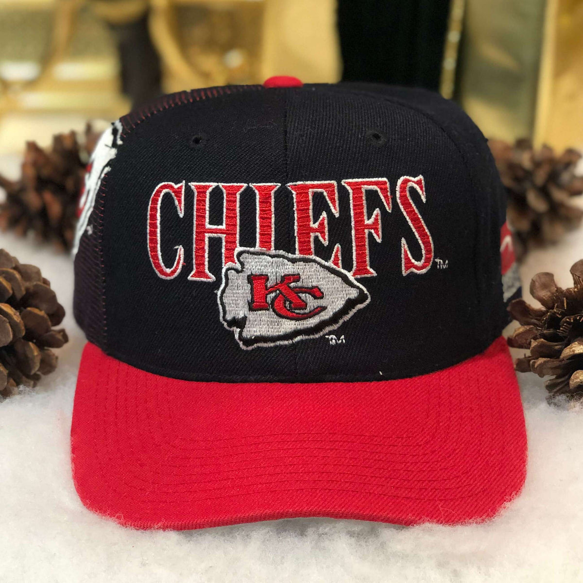 Vintage Kansas City Chiefs Sports Specialties Script Snapback