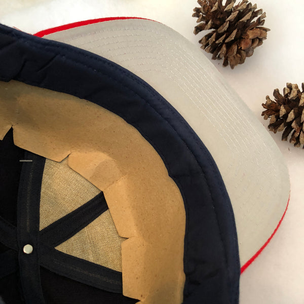 Vintage Deadstock NWT Logo 7 MLB Cleveland Indians Snapback Hat