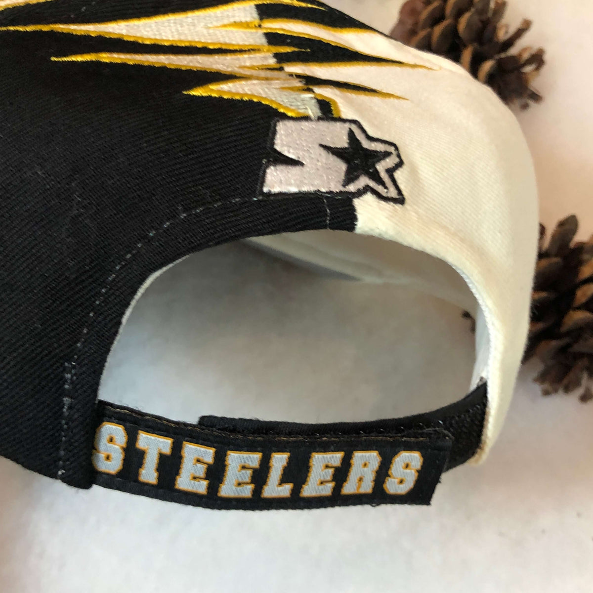 Pittsburgh Steelers Bolts Shock Wave Jacket Hat Bundle NFL Apparel Rare