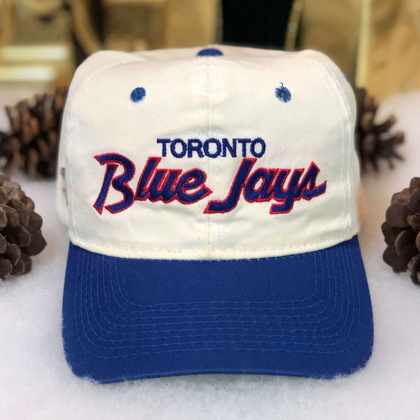 Vintage MLB Toronto Blue Jays Sports Specialties Twill Script Snapback Hat