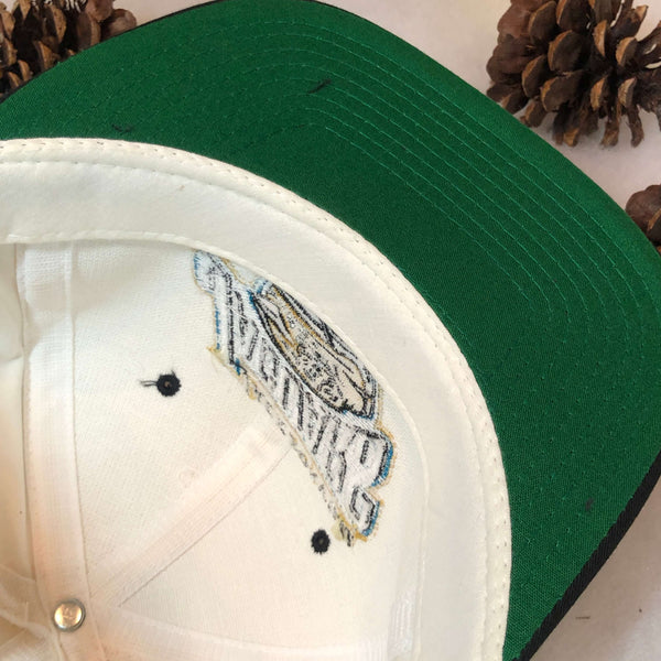 Vintage Deadstock NWOT NFL Jacksonville Jaguars Annco FRAM Twill Snapback Hat