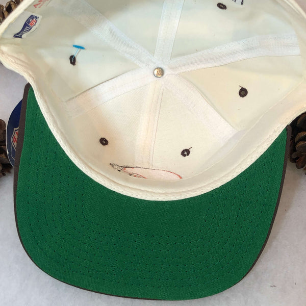 Vintage Deadstock NWT NFL Cleveland Browns Annco FRAM Twill Snapback Hat