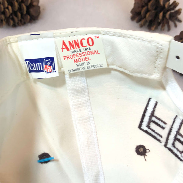 Vintage Deadstock NWT NFL Cleveland Browns Annco FRAM Twill Snapback Hat