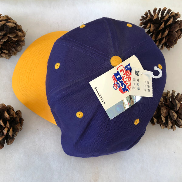 Vintage Deadstock NWT Logo Athletic NFL Minnesota Vikings Snapback Hat