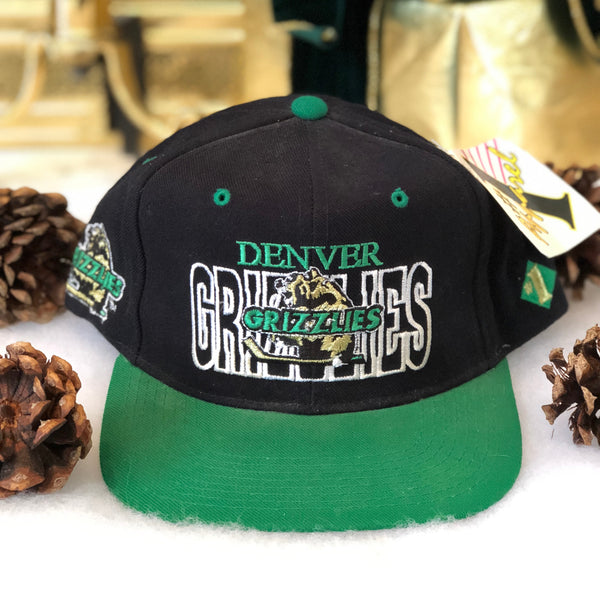 Vintage Deadstock NWT #1 Apparel IHL Denver Grizzlies Snapback Hat