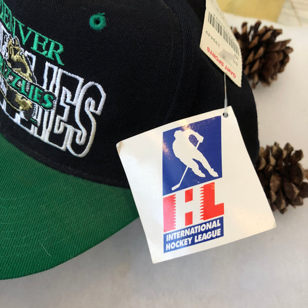 Vintage Deadstock NWT #1 Apparel IHL Denver Grizzlies Snapback Hat