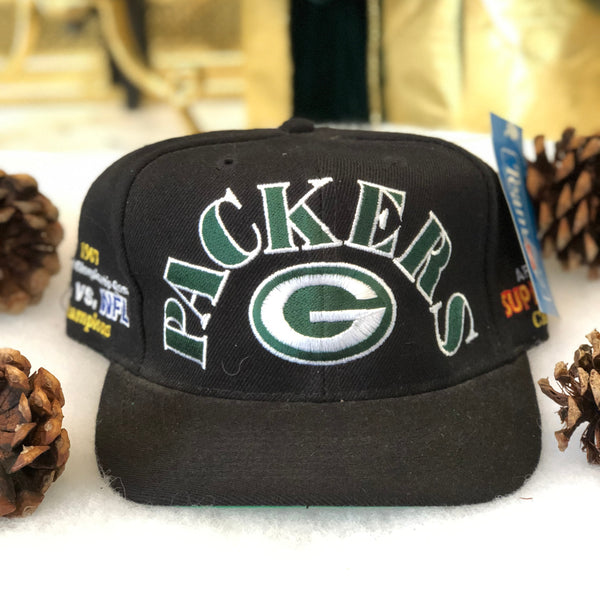 Vintage Deadstock NWT Annco NFL Green Bay Packers Snapback Hat