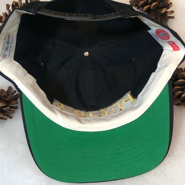 Vintage Deadstock NWOT NCAA Purdue Boilermakers Football The Game Split Bar Twill Snapback Hat