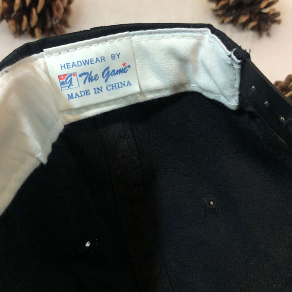 Vintage Deadstock NWOT NCAA Purdue Boilermakers Football The Game Split Bar Twill Snapback Hat