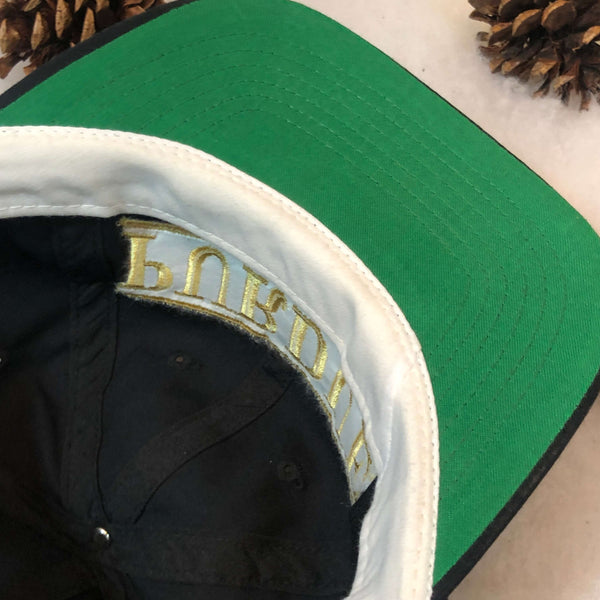 Vintage Deadstock NWOT NCAA Purdue Boilermakers Football The Game Split Bar Twill Snapback Hat