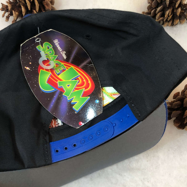Vintage Deadstock NWT 1996 Space Jam Taz Twill Snapback Hat