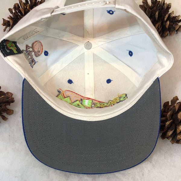 Vintage Deadstock NWT 1996 Space Jam Logo Taz Twill Snapback Hat