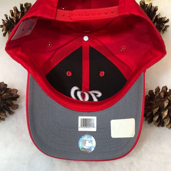 Vintage Deadstock NWT MLB Washington Nationals Twins Enterprise Twill Snapback Hat