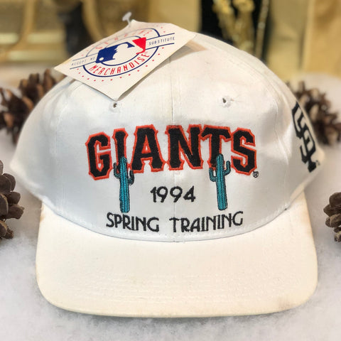 Vintage Deadstock NWT 1994 MLB San Francisco Giants Spring Training Scottsdale Arizona Twill Snapback Hat
